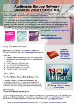 Organisational Change toolkit screenshot